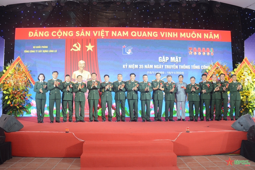 Tổng công ty Xây dựng Lũng Lô kỷ niệm 35 năm Ngày truyền thống