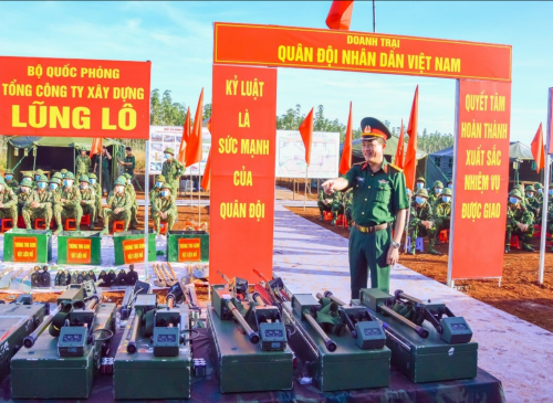 Tổng Công ty xây dựng Lũng Lô đẩy mạnh kết hợp kinh tế với quốc phòng